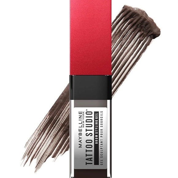 Maybelline Other - NIB Maybelline Tattoo Studio Brow Styling Gel, 257 Medium Brown